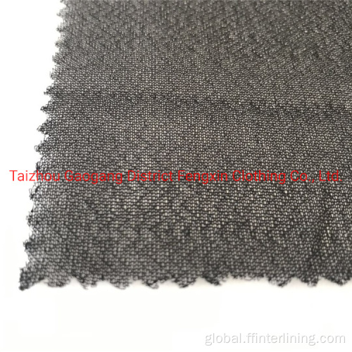 China 100% polyester twill woven fusible interlining 75d Factory